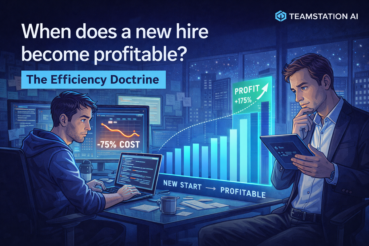 When does a new hire become profitable?