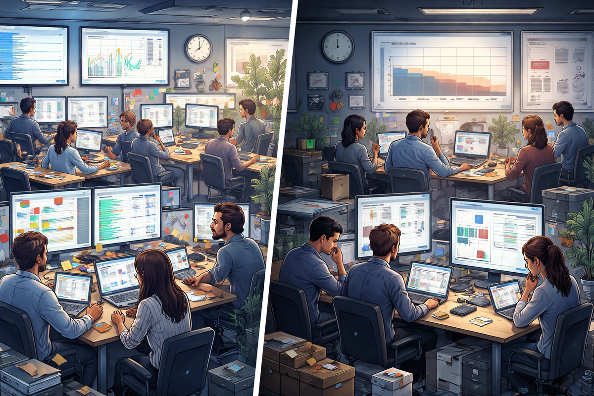 Why do distributed engineering teams stay busy but deliver less?