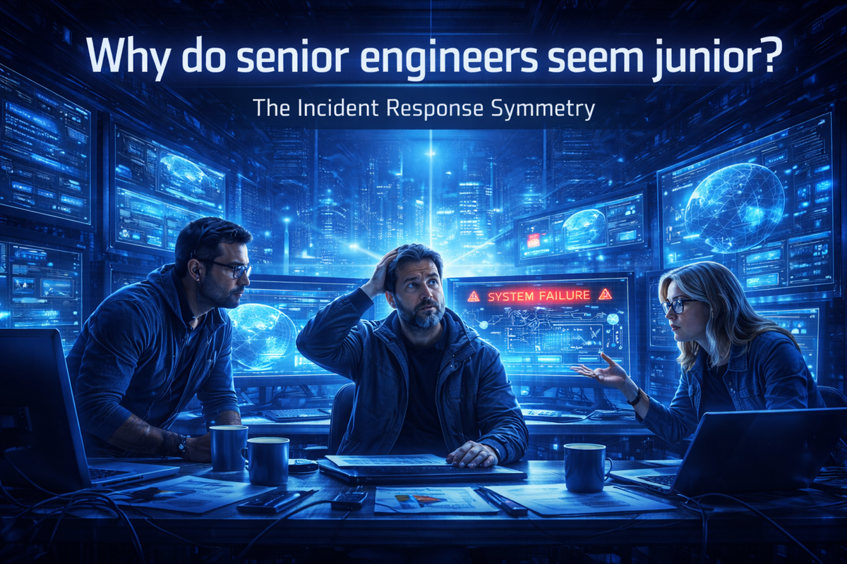Why do senior engineers seem junior?